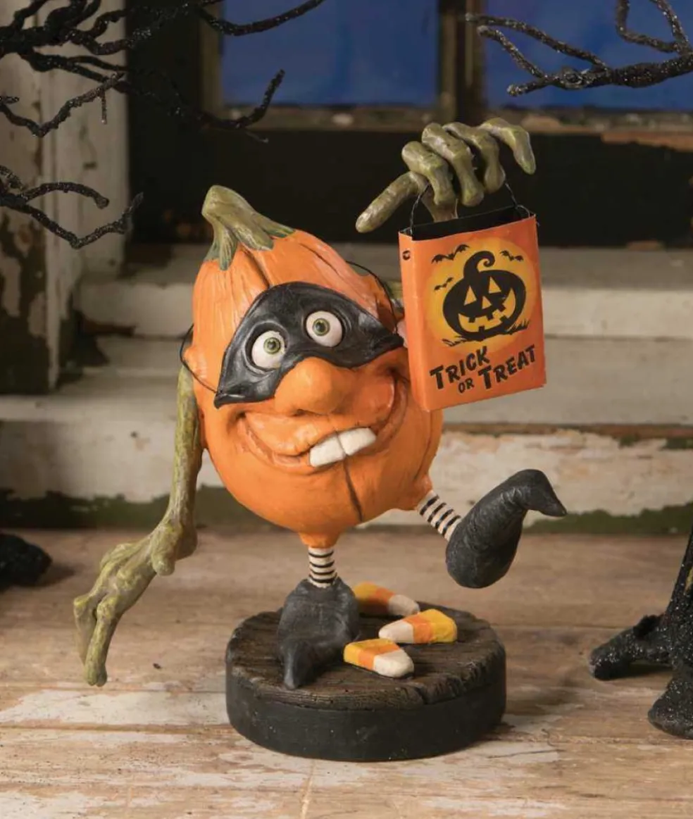 Bethany Lowe Halloween* De8305 Silly Pumpkin Trickster