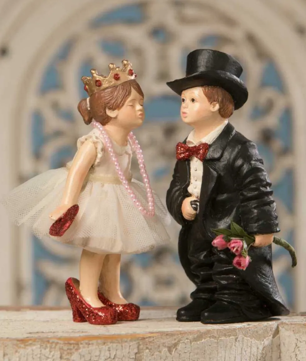 Bethany Lowe Traditional* Td9002 Valentine Kiss Set Of 2