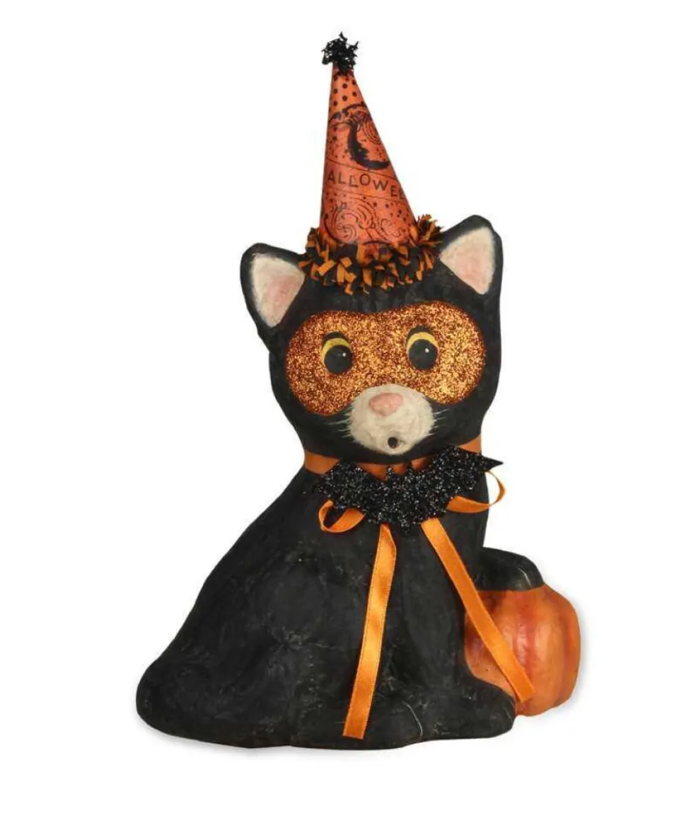Bethany Lowe Halloween* Tj7748 Party Kitty Paper Mache