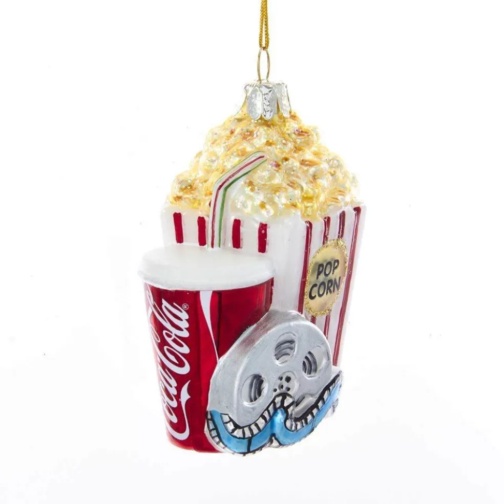 Kurt Adler Christmas Tree*Cc4181 Kurt S. Adler Glass Coke Popcorn Ornament