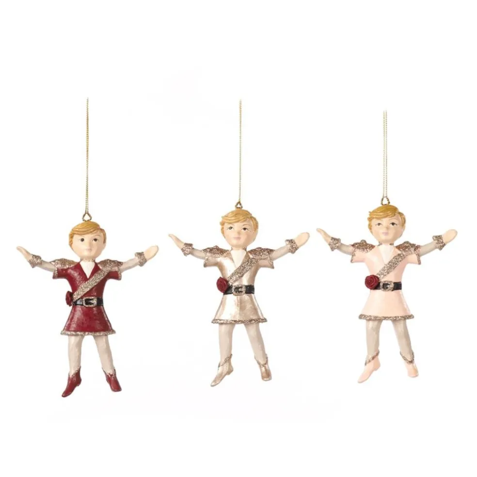 Goodwill Christmas Tree*Chateau Boy Ornament 3 Assorted B 96509