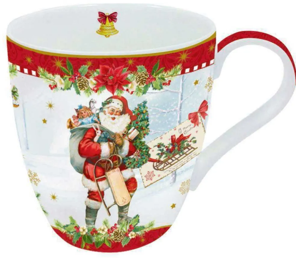 Easy Life Tableware*Christmas Tableware: Mug In Porcelain In Colour Box
