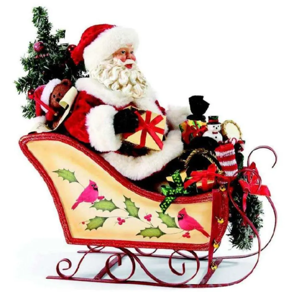 Possible Dreams Santa Claus*Department 56 Bear-Y Full Sleigh 4057131