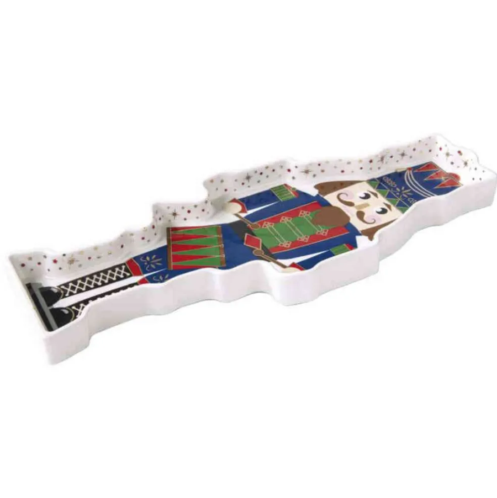 Easy Life Tableware* Tableware Porcelain Serving Platter 36,5X14 Cm