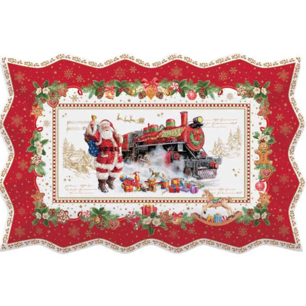 Easy Life Tableware* Tableware Porcelain Serving Platter 35X23 Cm