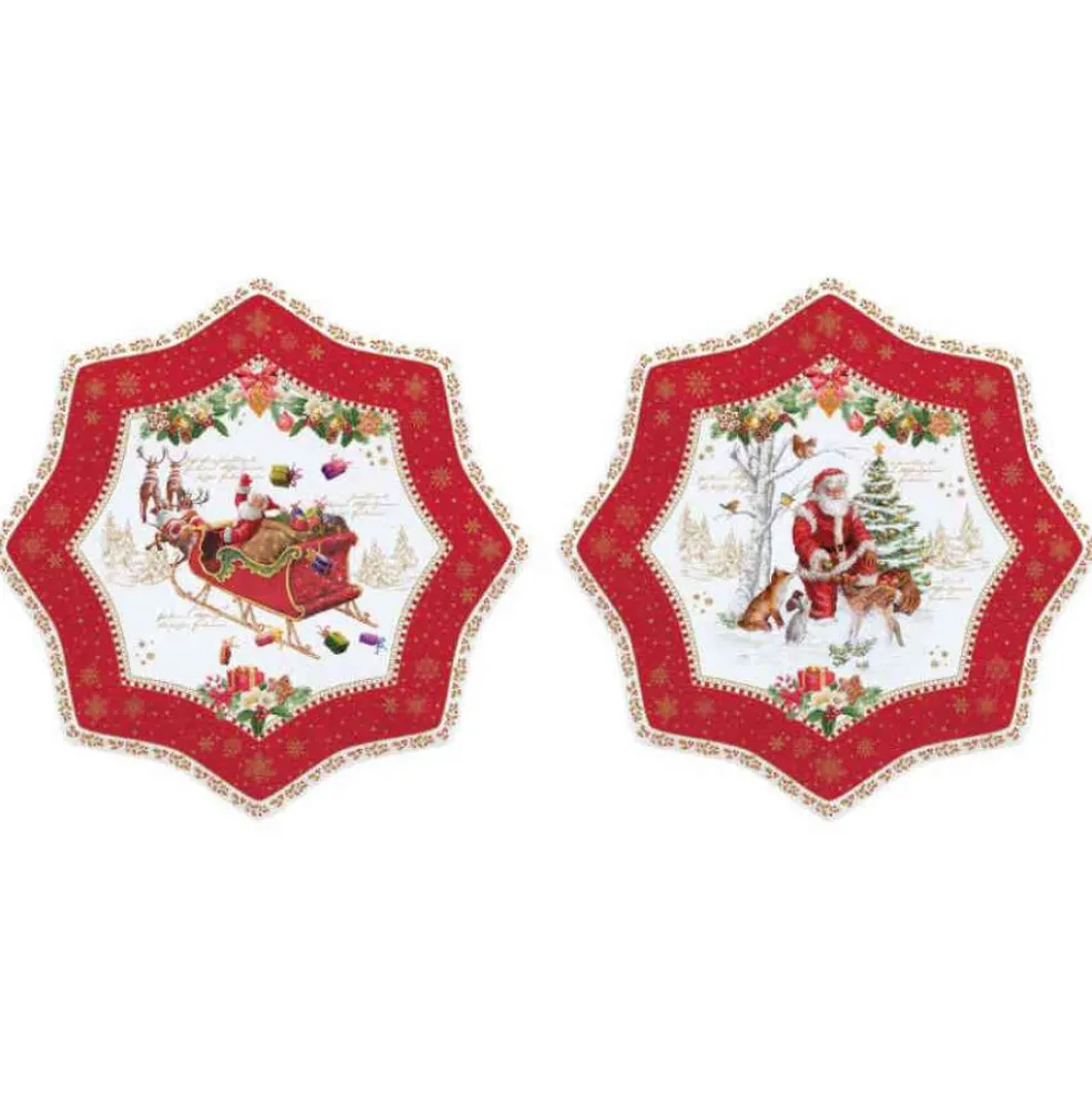 Easy Life Tableware* Tableware Set 2 Porcelain Dessert Plates 20 Cm