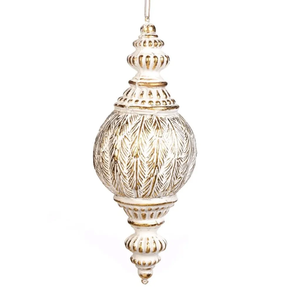 Goodwill Christmas Tree*Feather Finial Ornament A 57756