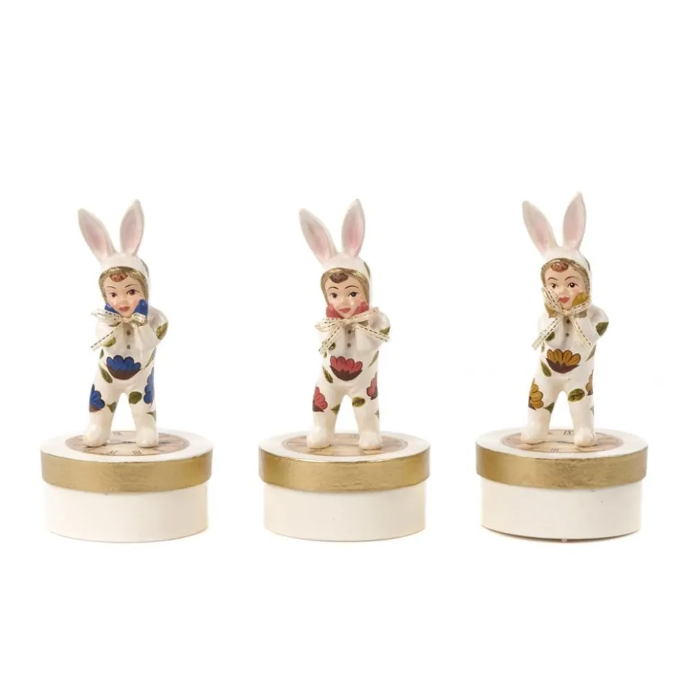 Goodwill Home Decors*Flower Bunny Kid Box 3 Assorted B 96406