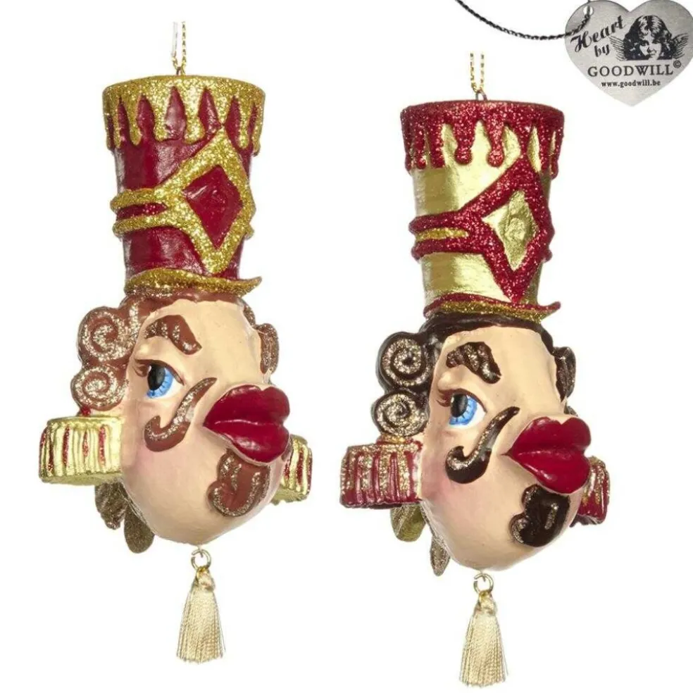 Goodwill Christmas Tree*Goodill Belgium 2020 B 93301 Nutcracker Fish 2 Assorted