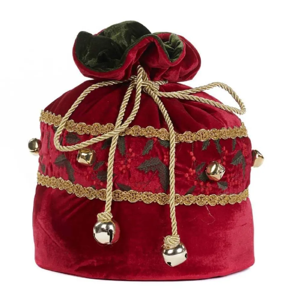 Goodwill Home Decors* Belgium C 19103 Xmas Carol Santa's Gift Bag