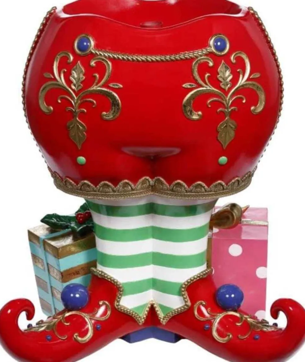 Goodwill North Pole* Belgium D 46194 Elf Pants Xmas Tree Holder (Mark Roberts 63-12570)