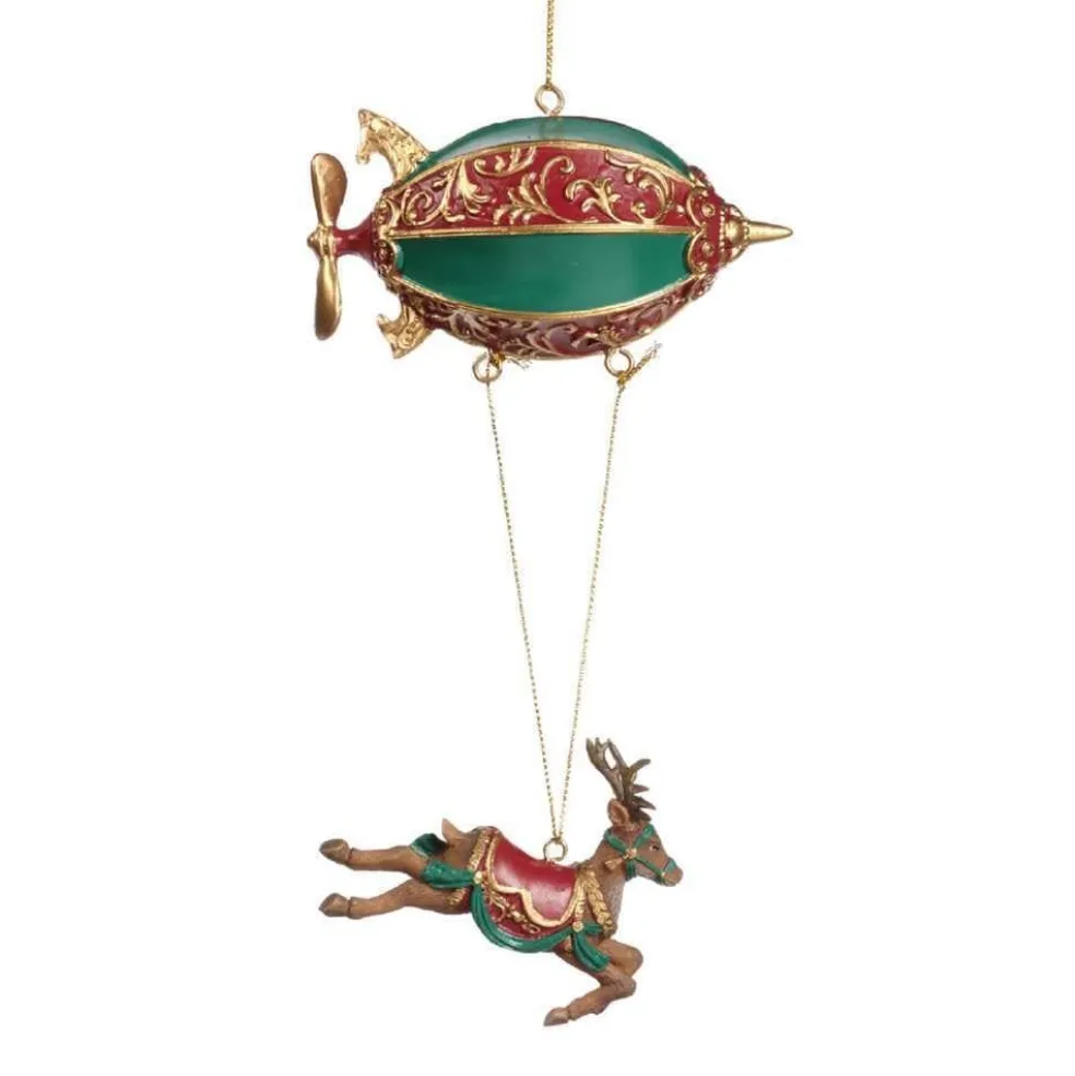 Goodwill Christmas Tree* Belgium D 46056 Zeppelin Balloon With Deer