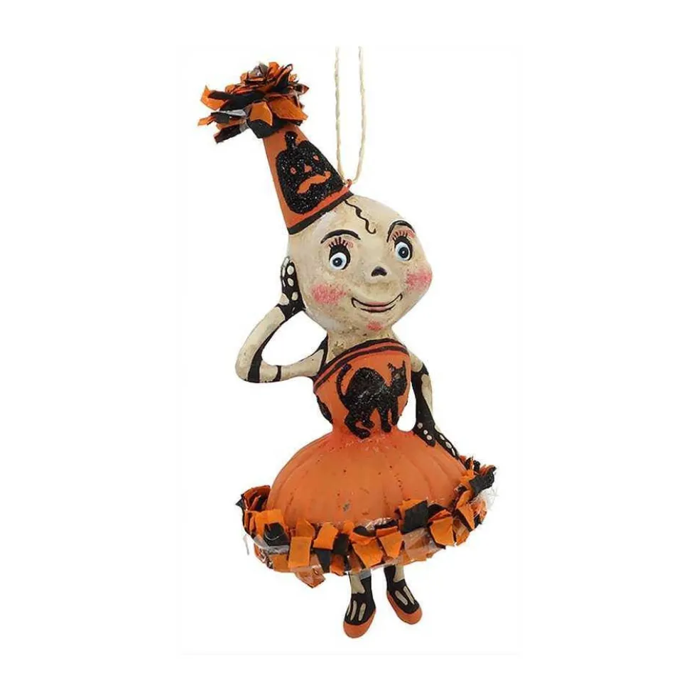 Bethany Lowe Halloween*Hh4868 Debra Schoch Happy Halloween Little Skelita Skellington Ornament