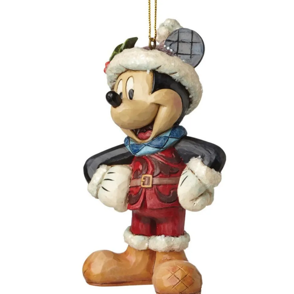 Jim Shore Disney World* A28239 Sugar Coated Mickey Mouse Hanging Ornament
