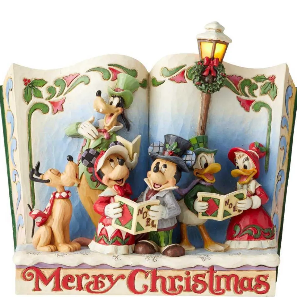 Jim Shore Disney World* Merry Christmas Christmas Carol Storybook 6002840