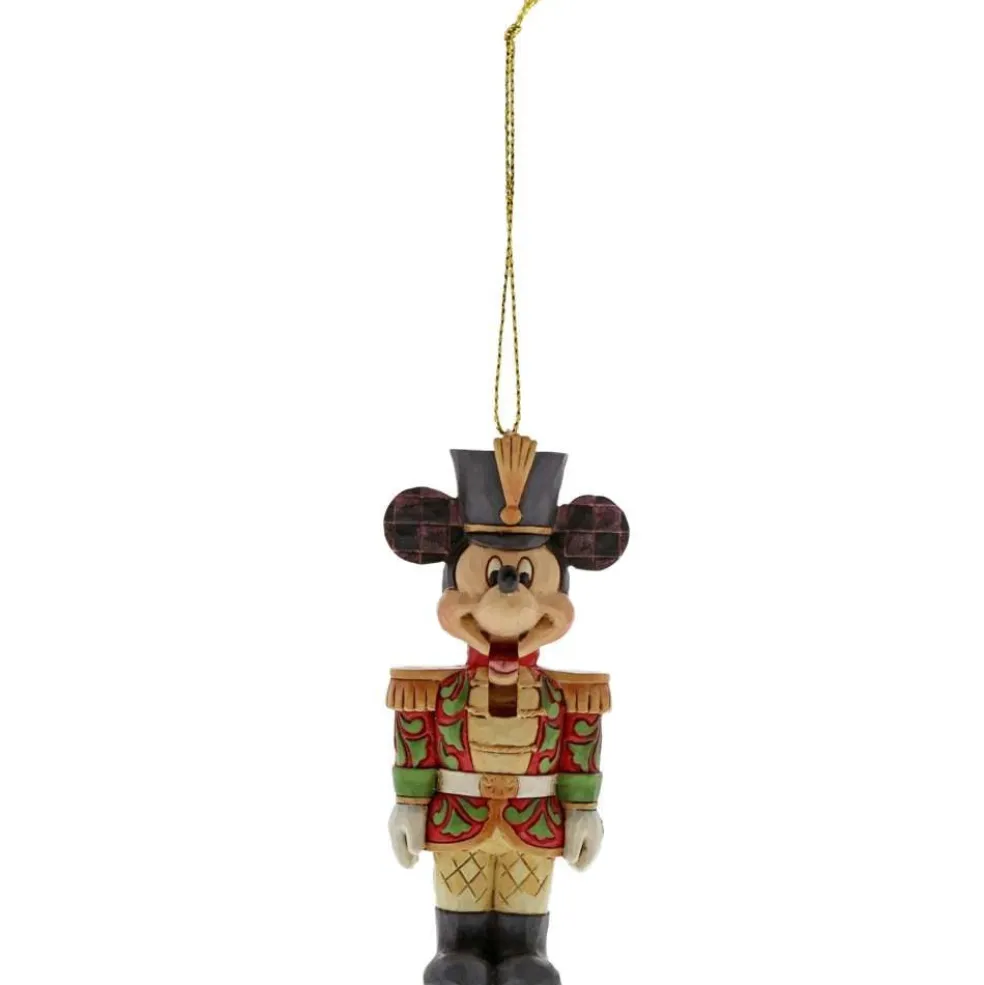 Jim Shore Disney World* Mickey Mouse Nutcracker Hanging Ornament A29381