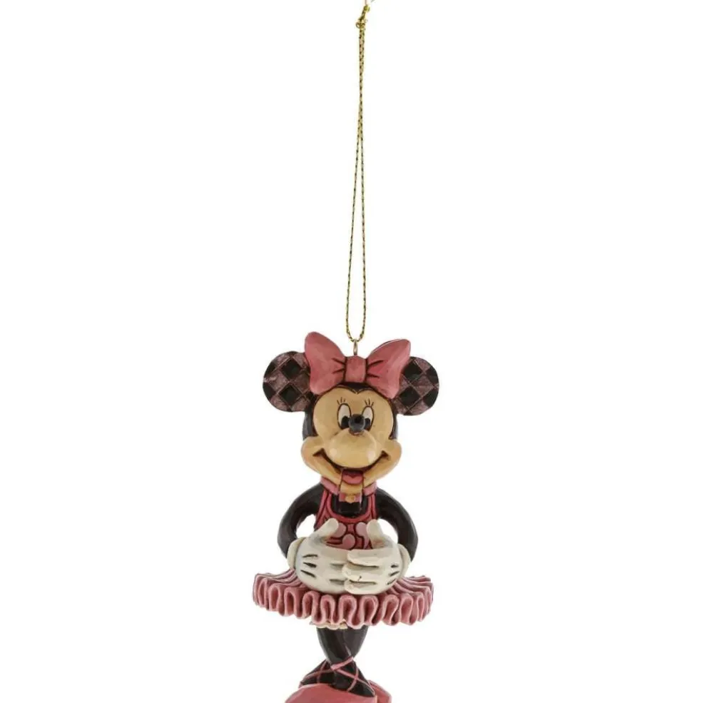 Jim Shore Disney World* Minnie Mouse Nutcracker Hanging Ornament A29382