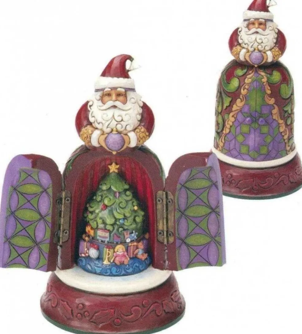 Jim Shore Santa Claus* Santa Hidden Scene 4016075