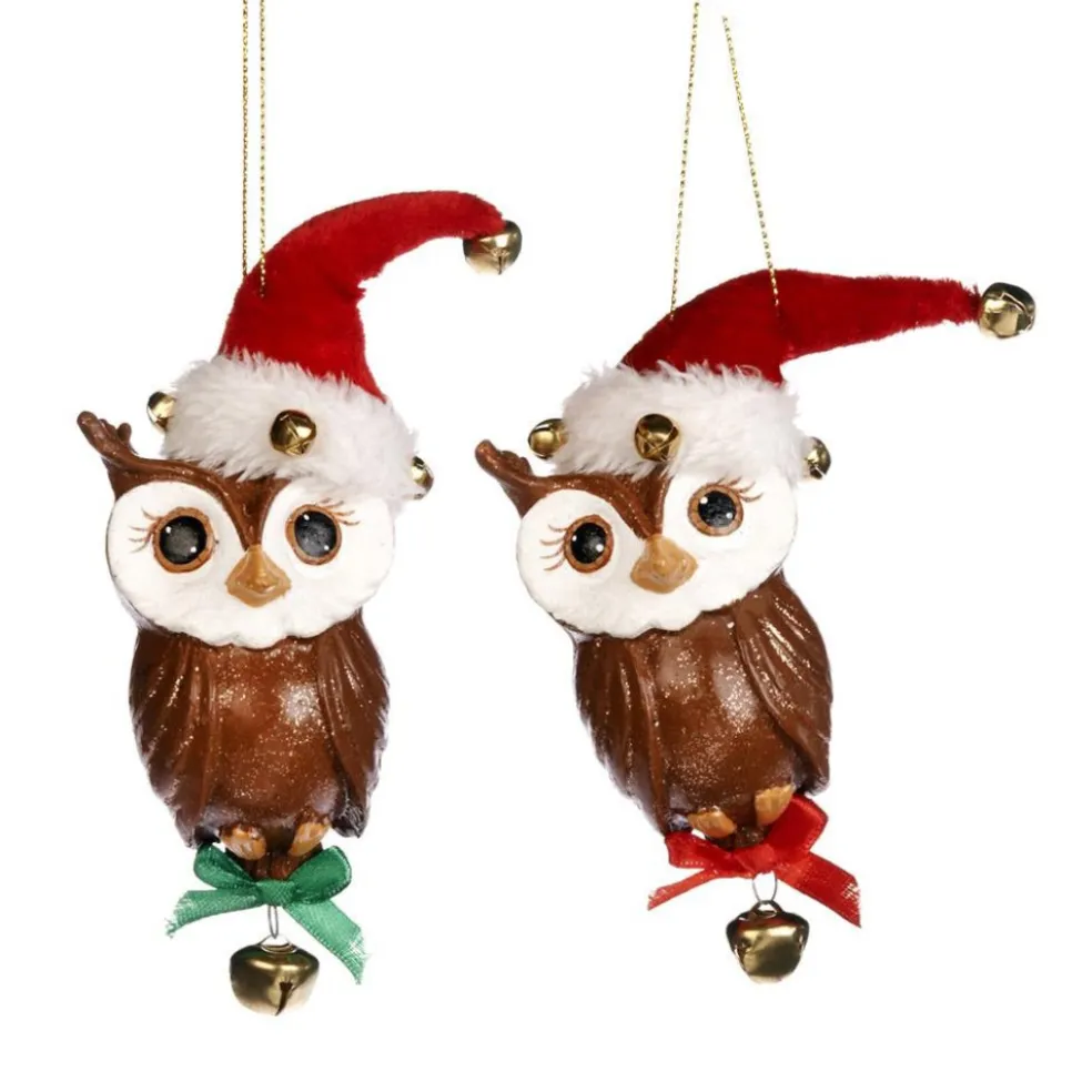 Goodwill Christmas Tree*Jingle Owl Ornament 2 Assorted B 97467