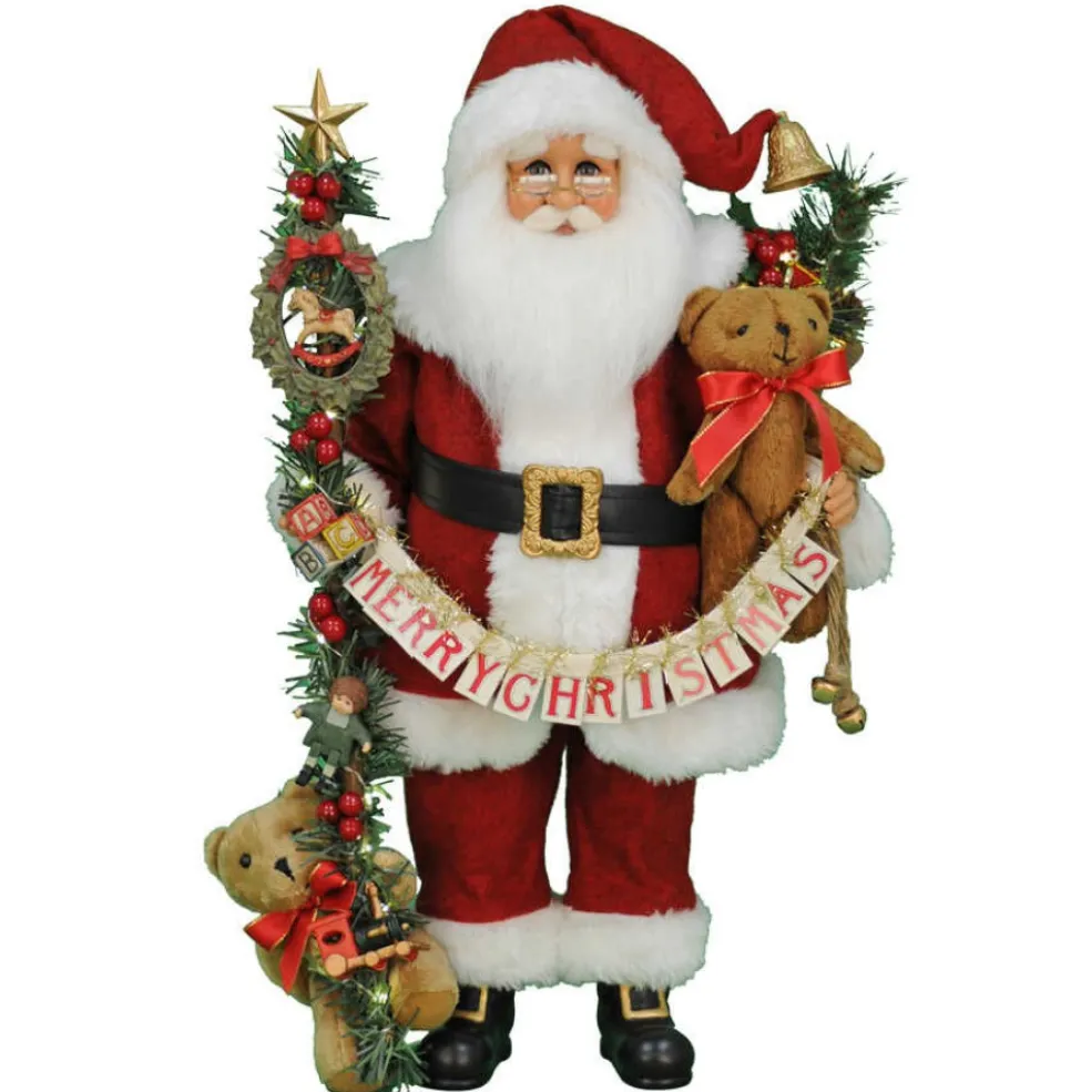 Karen Didion Santa Claus* Originals Lt. Musical Christmas Santa Cc18-38