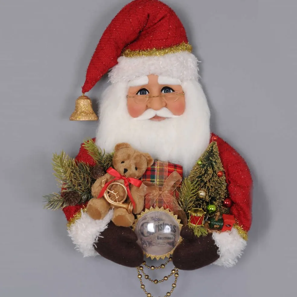 Karen Didion Santa Claus* Originals Red Vintage Santa Head Sh18-05