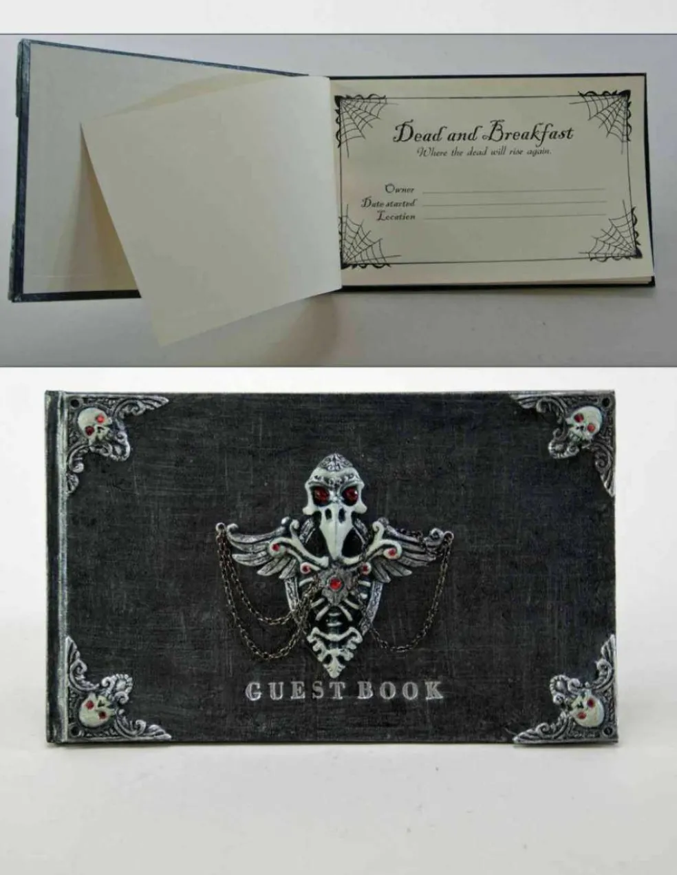 Katherine Collection Halloween*Katherine's Collection 28-828201 Dead And Breakfast Haunted Guest Book