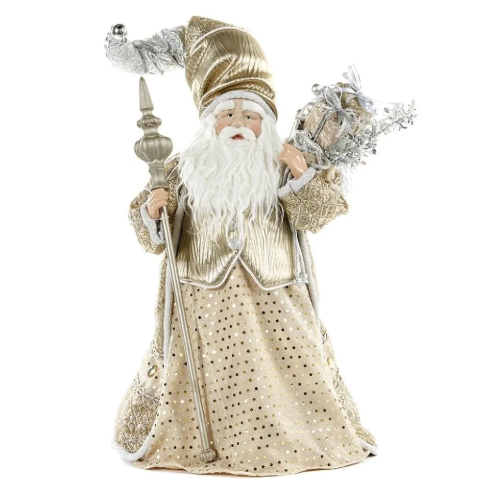Katherine Collection Santa Claus*Katherine's Collection Celebrations Cone Santa Doll Kc C 18-740360