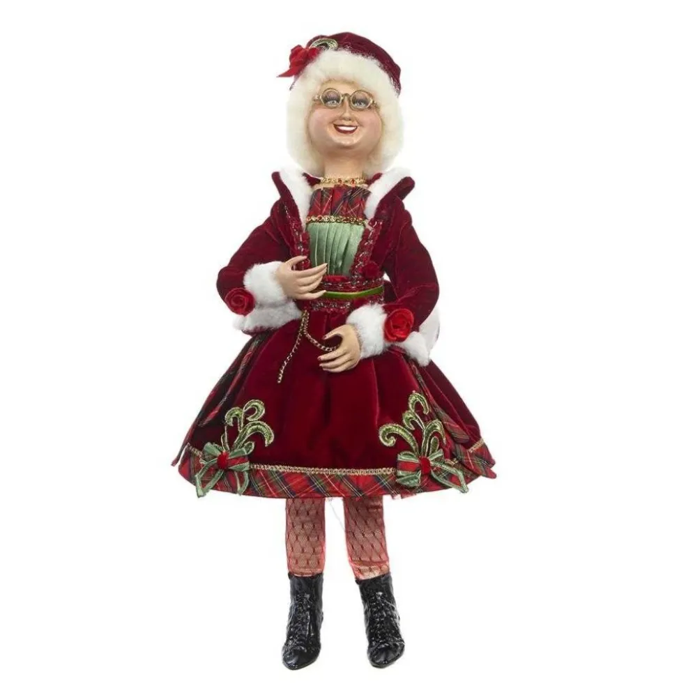 Katherine Collection Santa Claus*Katherine's Collection Mrs Claus Doll Kc J 11-911527
