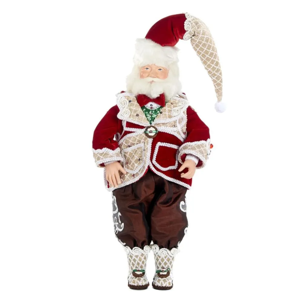 Katherine Collection Santa Claus*Katherine's Collection Sweet Xmas Santa Doll Red/Brown 28-828252 28-828252
