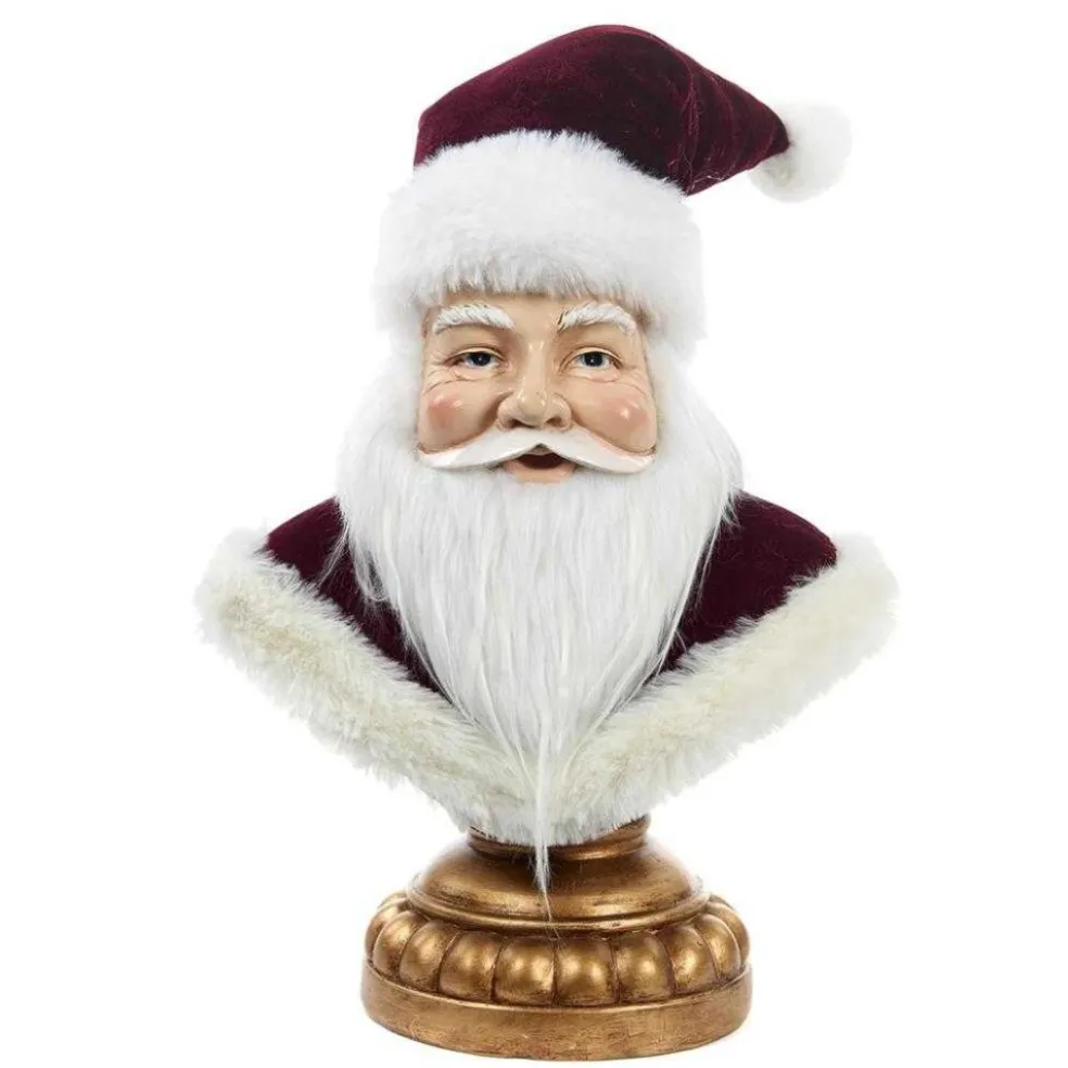Katherine Collection Santa Claus*Katherine's Collection Xmas Wishes Santa Bust Kc 23-923575