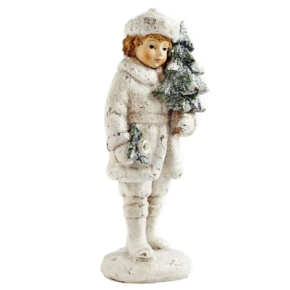 KKInteriors Traditional*K&K Interiors 51832B - Child Holding Tree