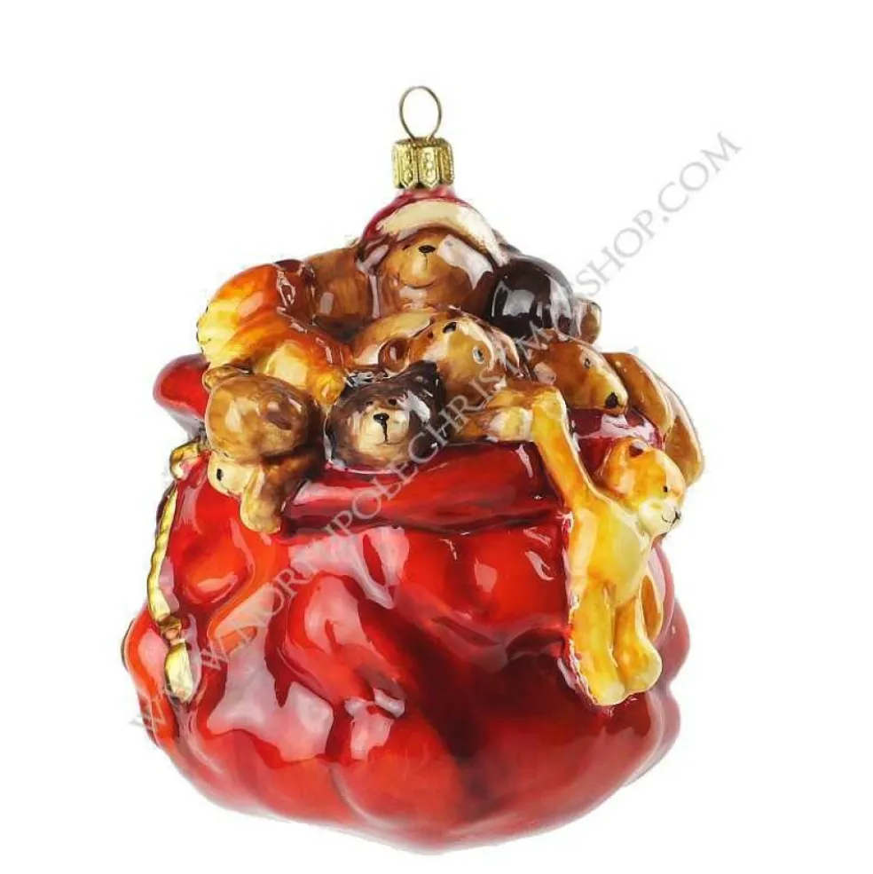 Komozja Famiily Glass Baubles*Komozja Family Mostowski Bag And Teddies