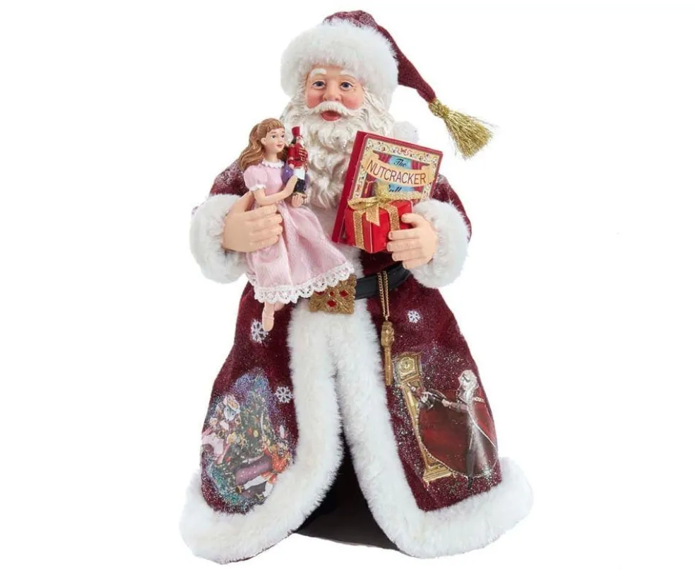 Kurt Adler Santa Claus* 11.5" Fabriche Musical Nutcracker Santa Fa0139
