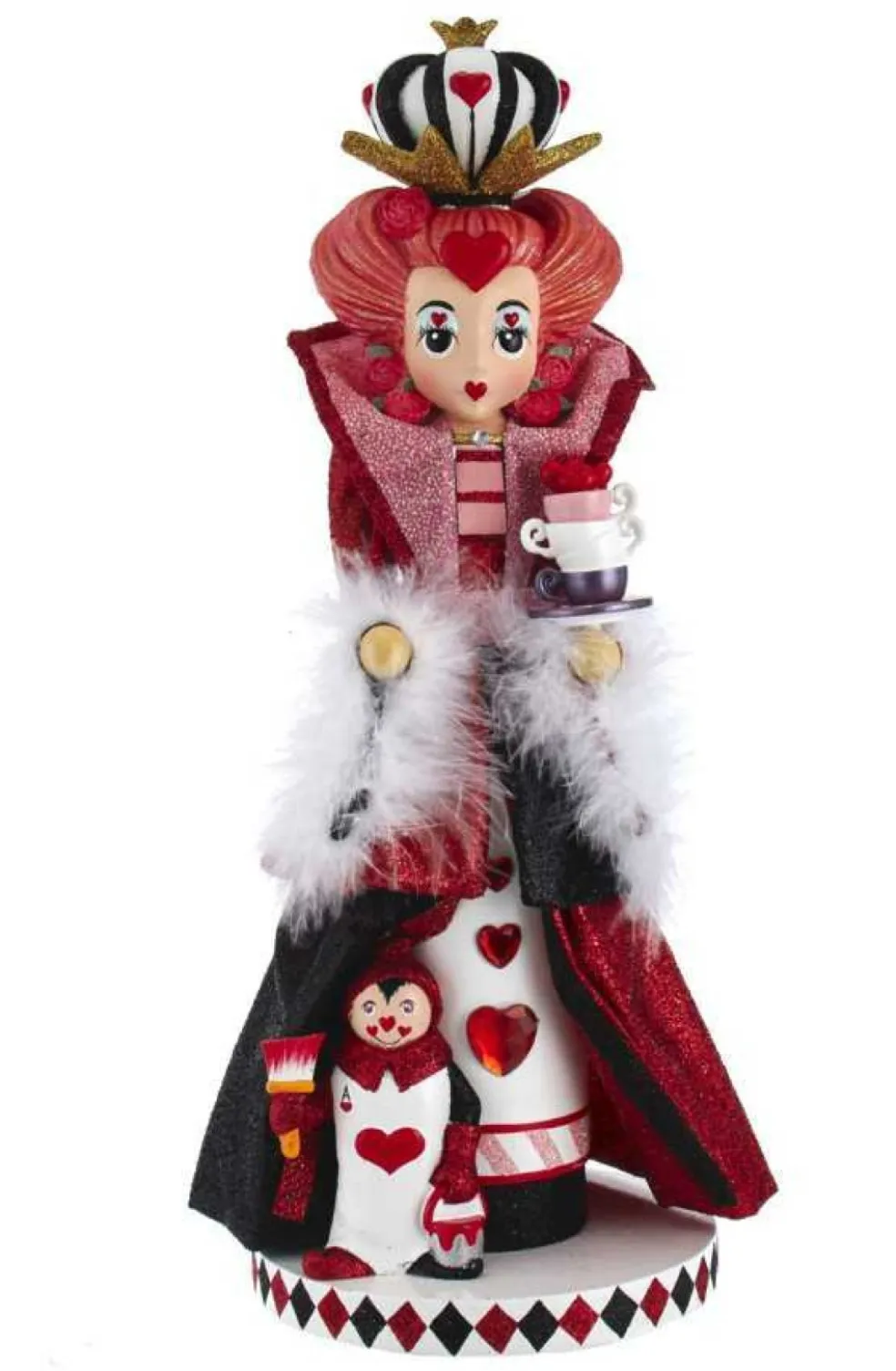 Kurt Adler Nutcrackers* Ha0519 Hollywood Queen Of Heart Nutcracker