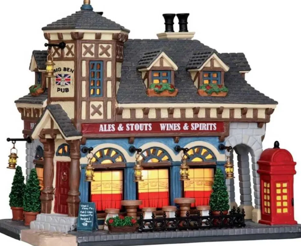 Lemax Christmas Villages* Big Ben Pub 25339 - Caddington Village