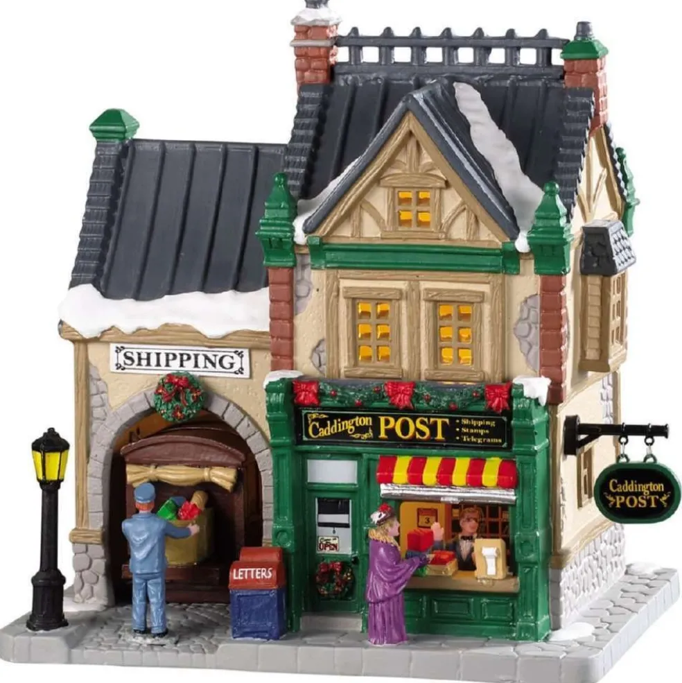 Lemax Christmas Villages* Caddington Post, B/O Led 85364 Caddington Village
