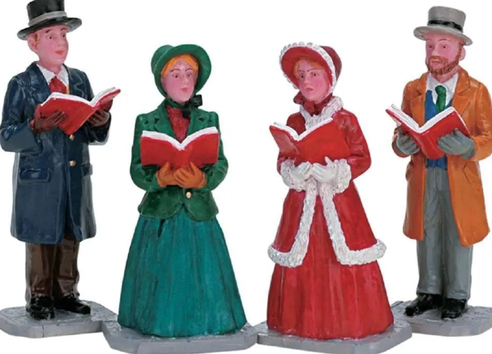 Lemax Christmas Villages* Christmas Harmony Set Of 4 72403 Figurines