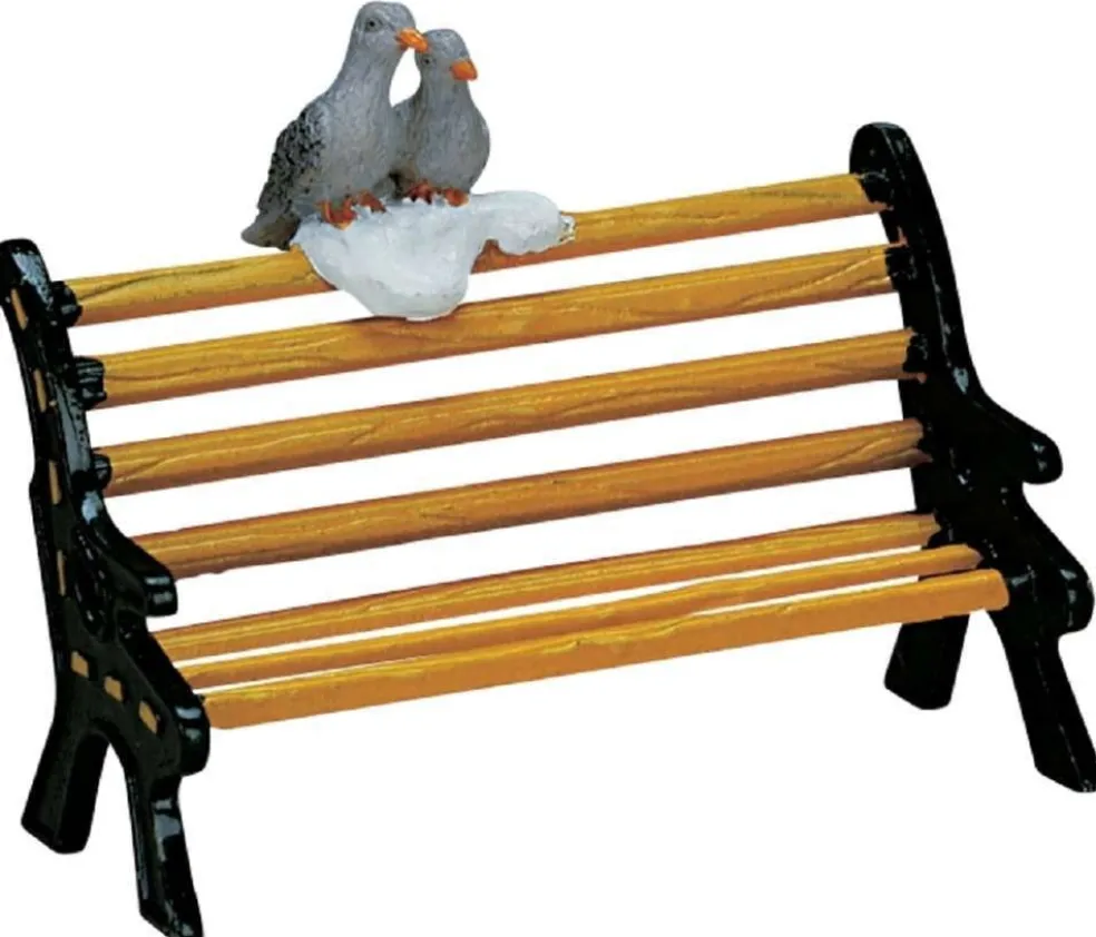 Lemax Christmas Villages* Metal Bench 74626 General