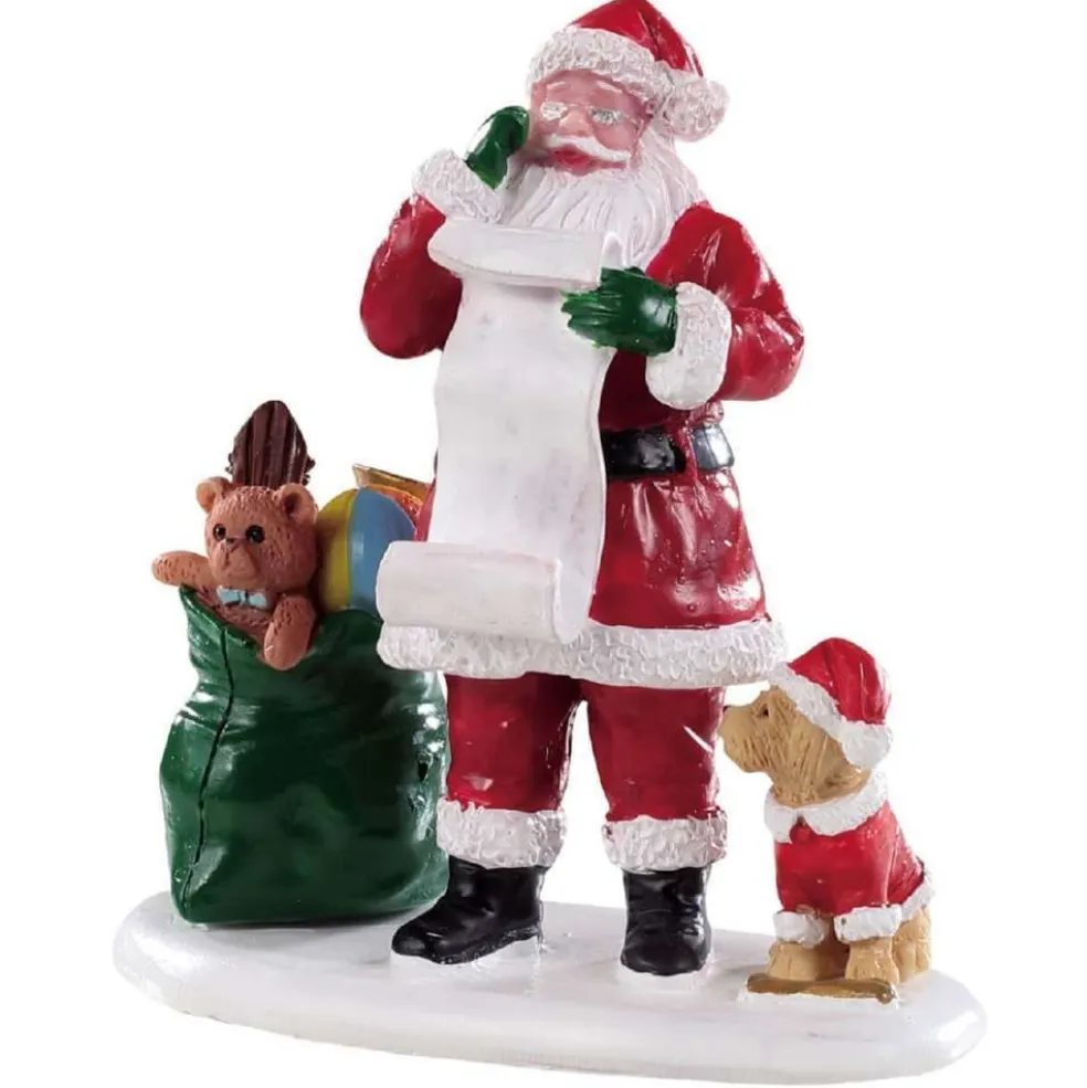 Lemax Christmas Villages* Naughty Or Nice Santa 92760 Caddington Village