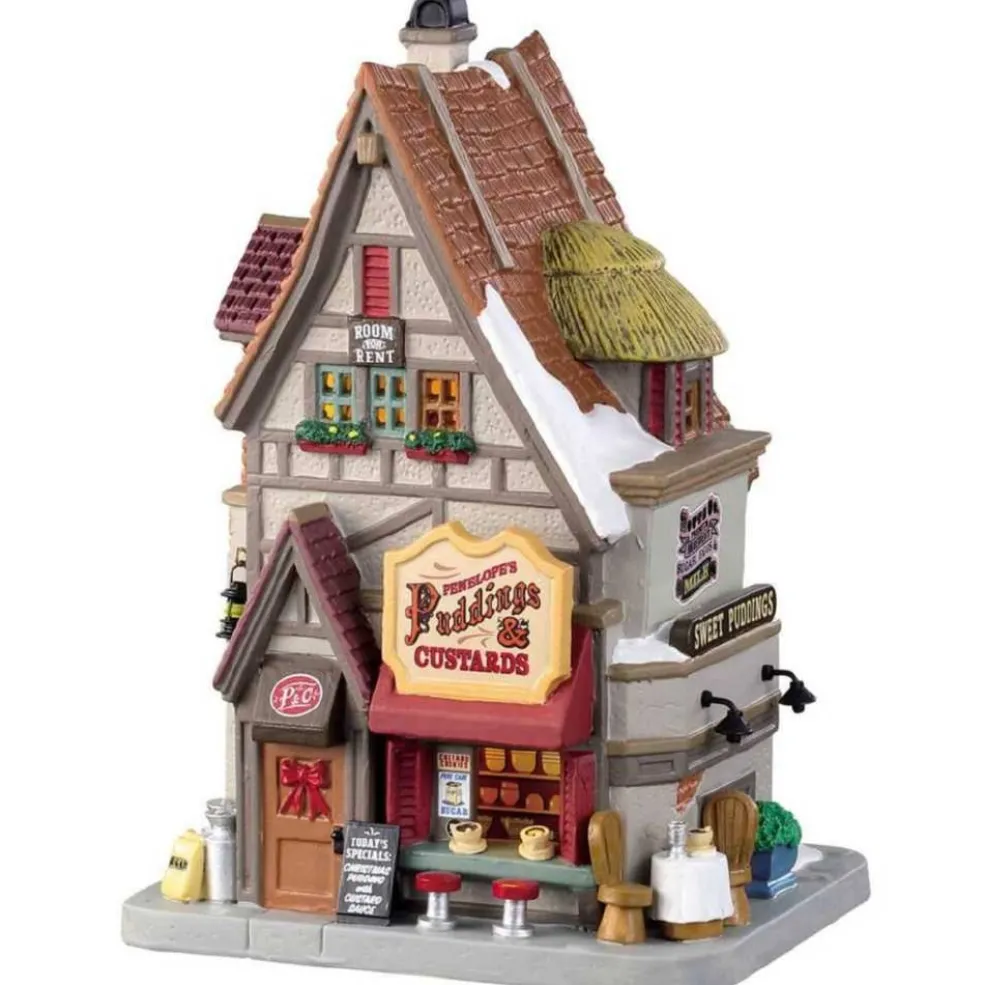 Lemax Christmas Villages* Penelope Puddings And Custards 95526 - Caddington Village