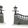 Lemax Christmas Villages* Stone Wall Set Of 6 63576 - Christmas Village
