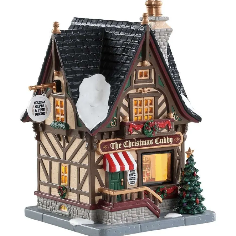 Lemax Christmas Villages* The Christmas Cubby, B/O Led 85387 Caddington Village