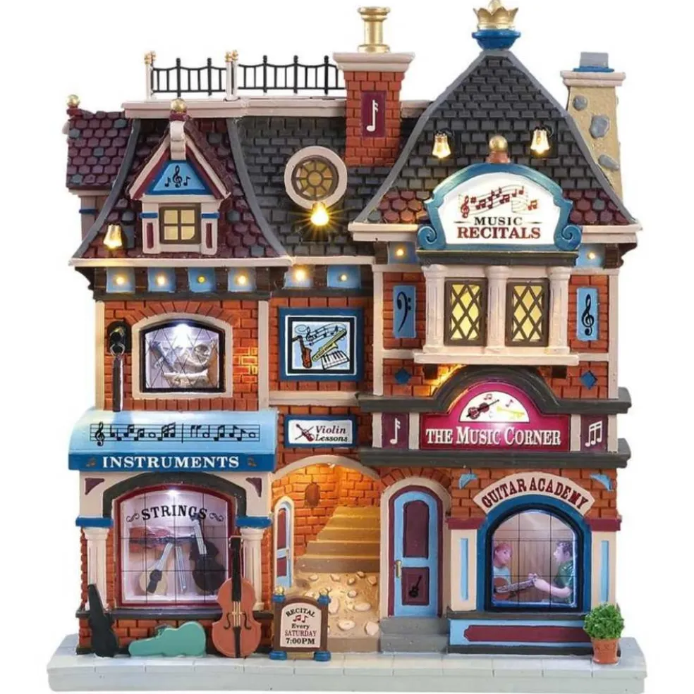 Lemax Christmas Villages* The Music Corner 85317 - Facade Collection