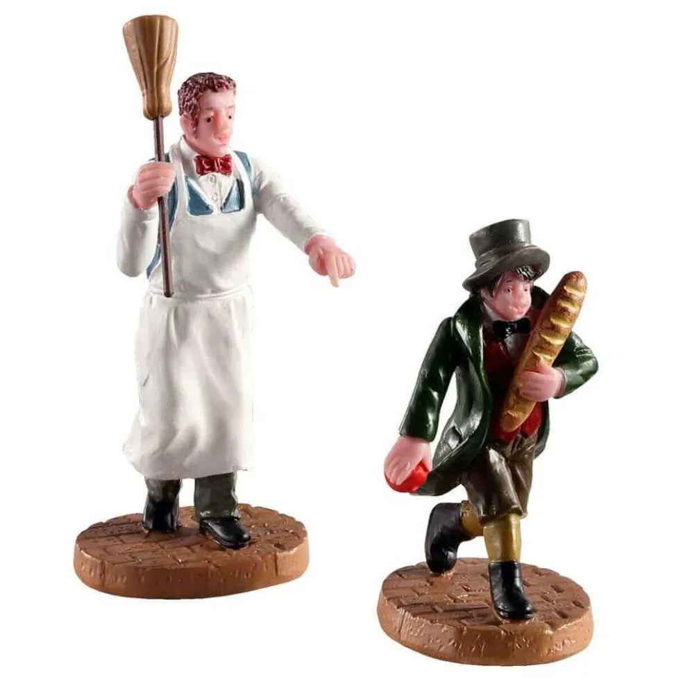 Lemax Christmas Villages* Village 2021 Artful Dodger, Set Of 2 02947