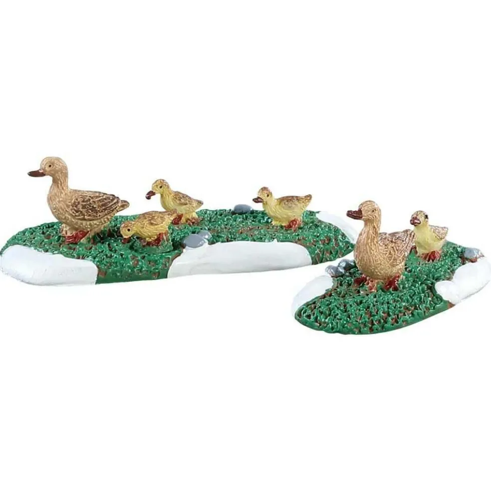 Lemax Christmas Villages* Village 2021 Ducks, Set Of 2 82612