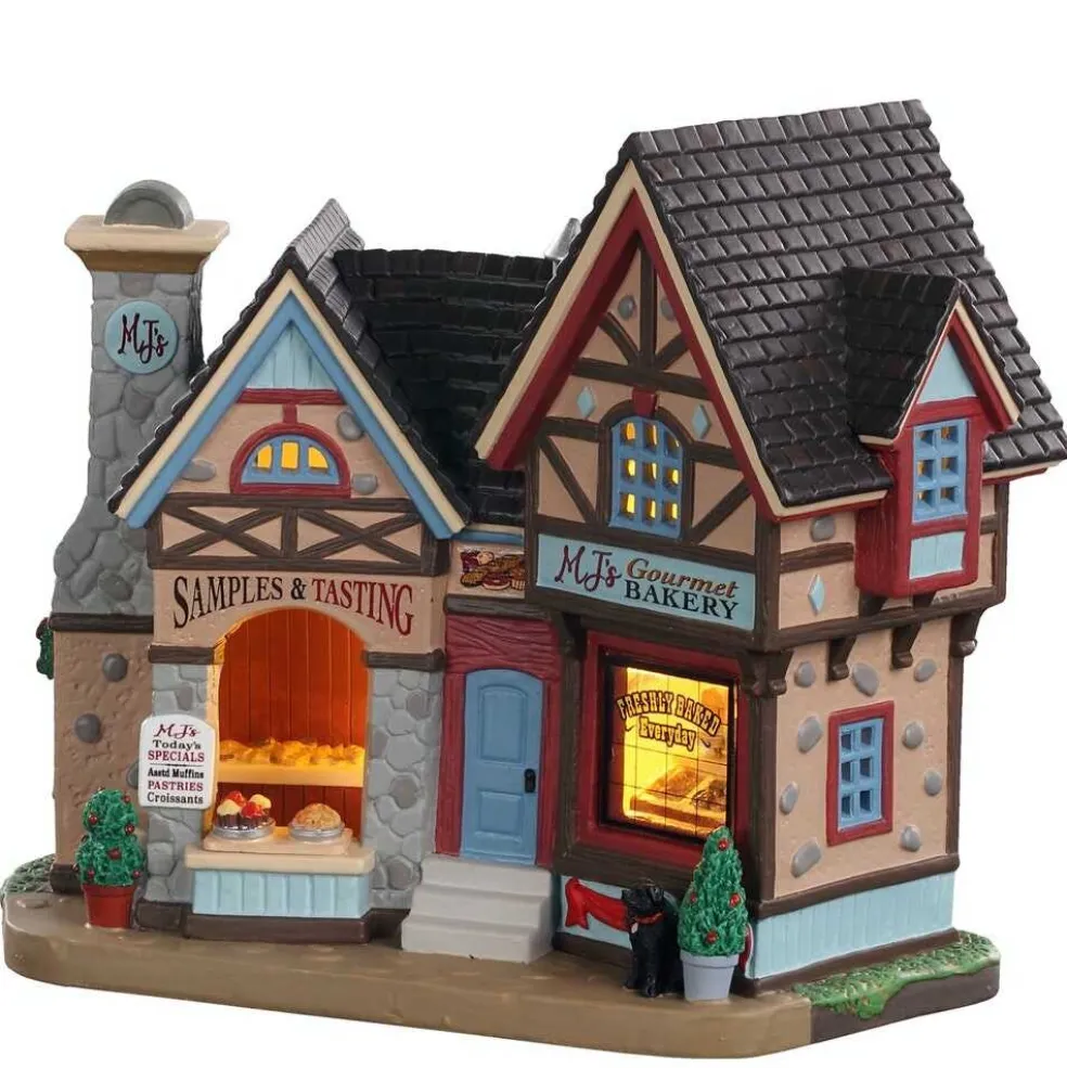 Lemax Christmas Villages* Village 2021 Mj's Gourmet Bakery 05694
