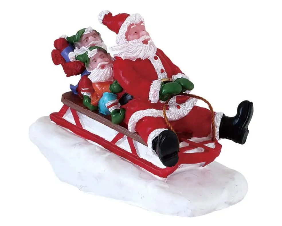 Lemax Christmas Villages* Village 72549 Sledding With Santa 72549