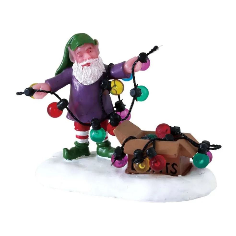 Lemax Christmas Villages* Village 72551 Untangling The Lights 72551