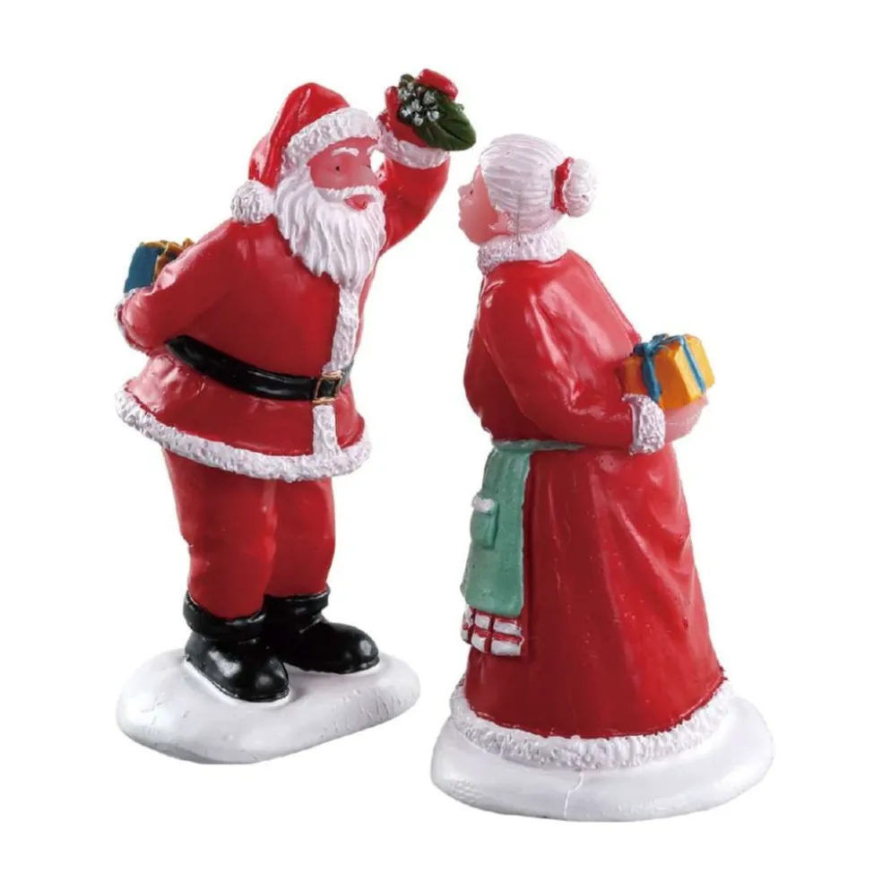 Lemax Christmas Villages* Villages Under The Mistletoe, Set Of 2 72550