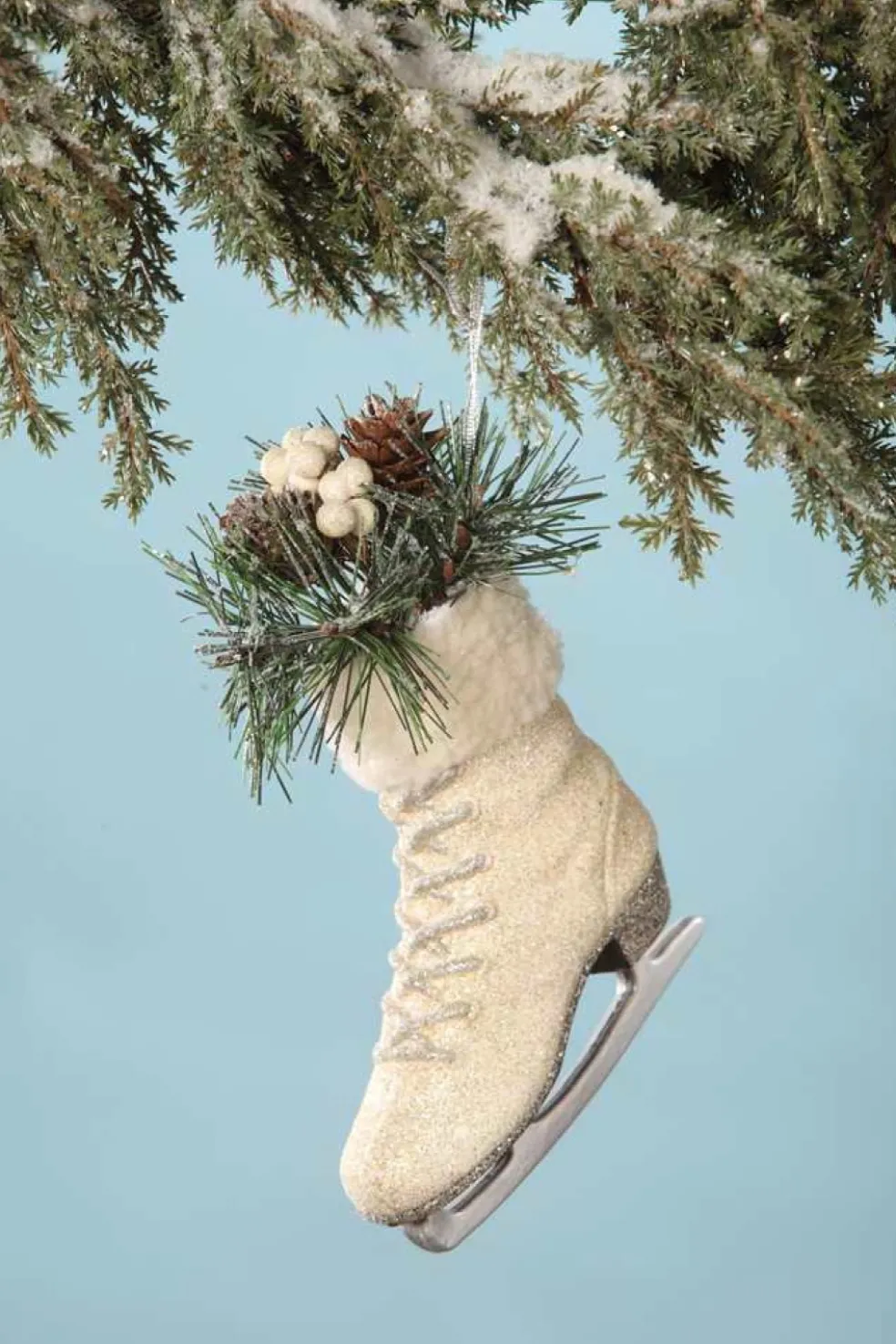 Bethany Lowe Christmas Tree*Lo5674 Elegant Ice Sakte Ornament